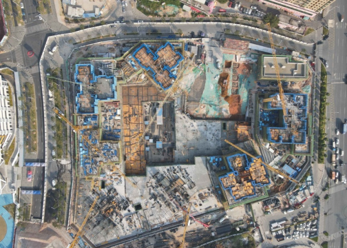 中建三局二公司华南公司深圳深业云筑一期项目塔楼地下室全面封顶 中建三局二公司华南公司深圳深业云筑一期项目塔楼地下室全面封顶