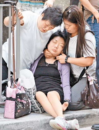郭永淳前妻曾经在路边晕倒(资料图)