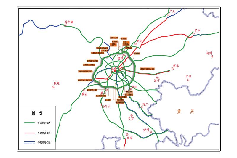 (中首)三个维度 看成都都市圈环线高速公路