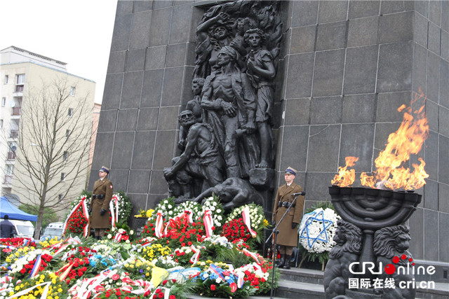 波兰纪念华沙犹太隔离区起义73周年