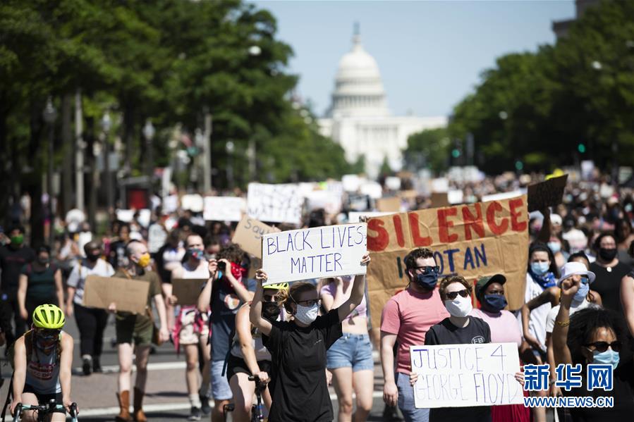 “没有正义，就没有安宁”——直击华盛顿市抗议活动