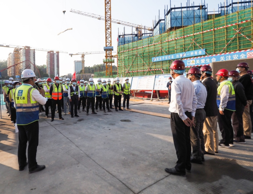 中建三局二公司华南公司深圳深业云筑一期项目塔楼地下室全面封顶 中建三局二公司华南公司深圳深业云筑一期项目塔楼地下室全面封顶