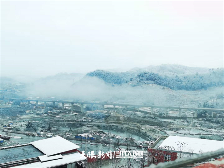 （中首）贵州各地雪景实拍