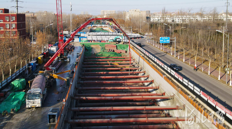 北京轨道交通M22号线河北段建设进行时