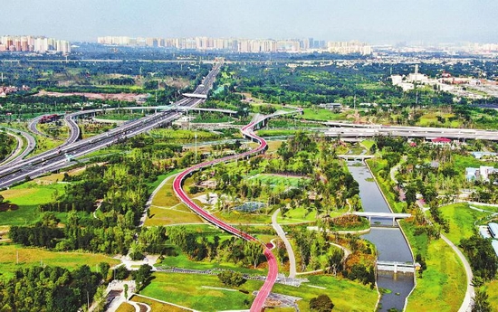 （转载）成都锦城绿道中和湿地段基本完成建设 即将开园