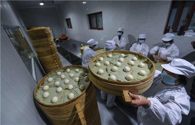 Renzhi Village, Tonglu County, Zhejiang Turns Steamed Buns into an Industry Enriching Local People_fororder_图片 1