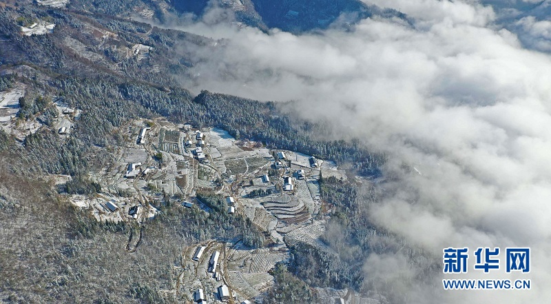 武陵山腹地邂逅云海雪原