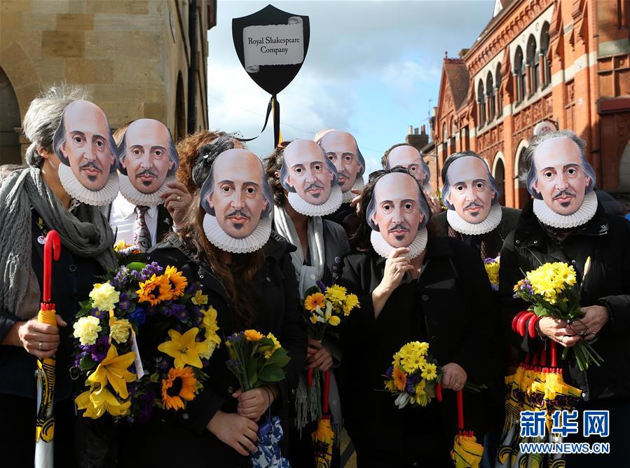 英国举办纪念莎士比亚逝世400周年活动(组图)