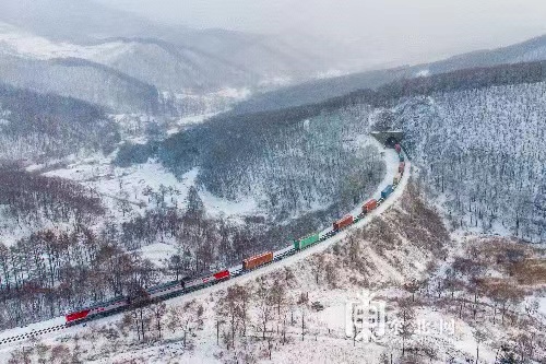 中欧班列“东通道”开行再创历史新高 过境列车首次突破4500列