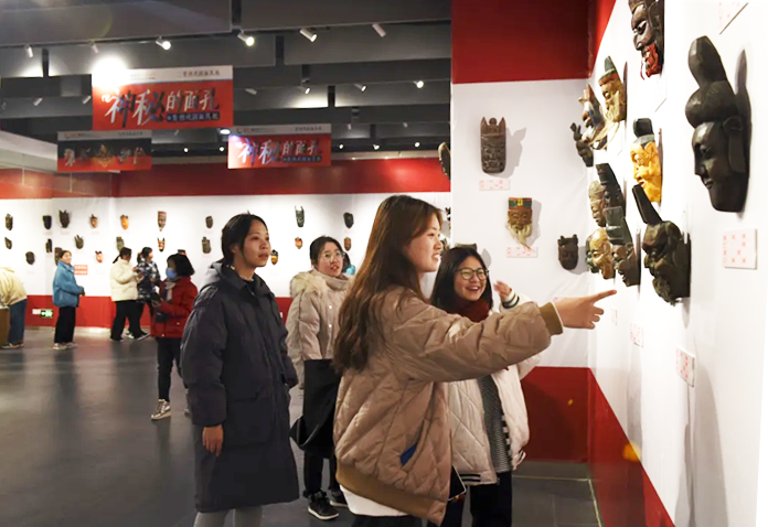 （中首）2021多彩贵州文化艺术节“神秘的面孔·贵州戏剧面具展”在遵义开展