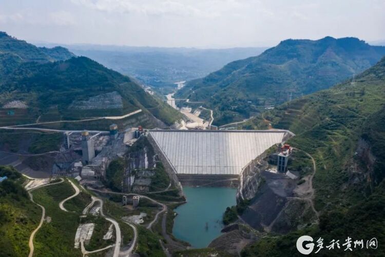 （中首）贵州夹岩水利枢纽及黔西北供水工程大坝下闸蓄水