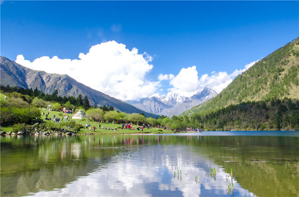 图片默认标题_fororder_1、木格措夏季风光-供图-木格措景区