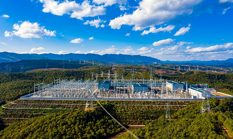 投产一年的昆柳龙直流工程累计输送水电超277亿千瓦时_fororder_1