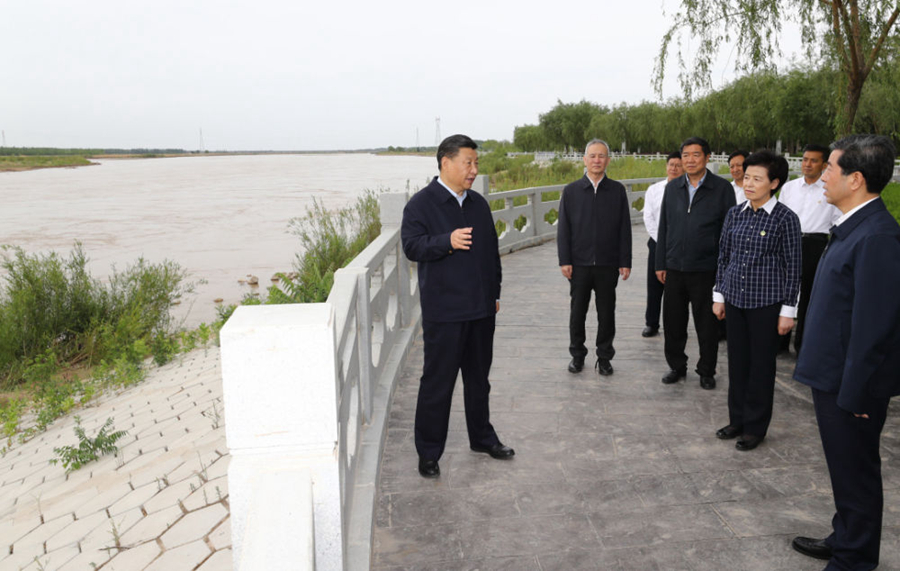 第一观察｜这条大河，习近平总书记一年内考察四次