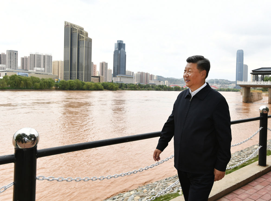 第一观察｜这条大河，习近平总书记一年内考察四次