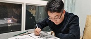 渭南市华州一村书记手绘素描致敬抗疫平凡英雄