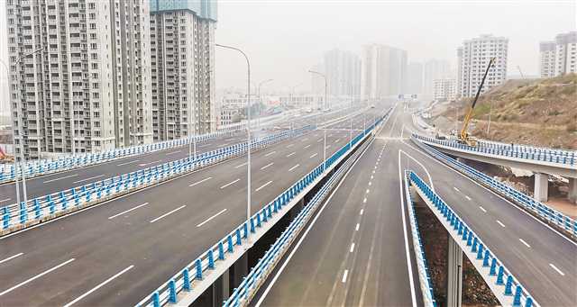 重庆中心城区一批立交道路即将通车