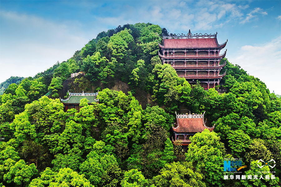 【城市远洋】【渝情渝景】重庆南山：深山藏古观 隐身密林中