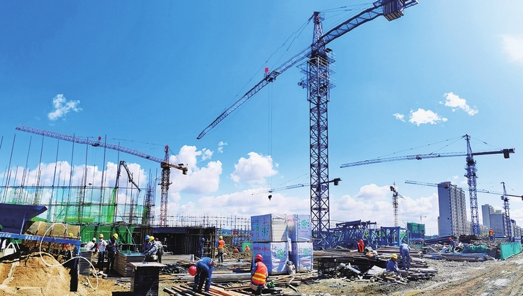 东丰县居然之家商业综合体项目工程建设按下“快进键”
