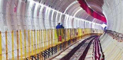 武汉首条跨市地铁首段隧道贯通 地铁11号线直达鄂州葛店