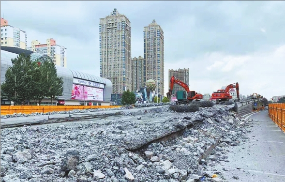 哈尔滨二环西线改造一期工程开工