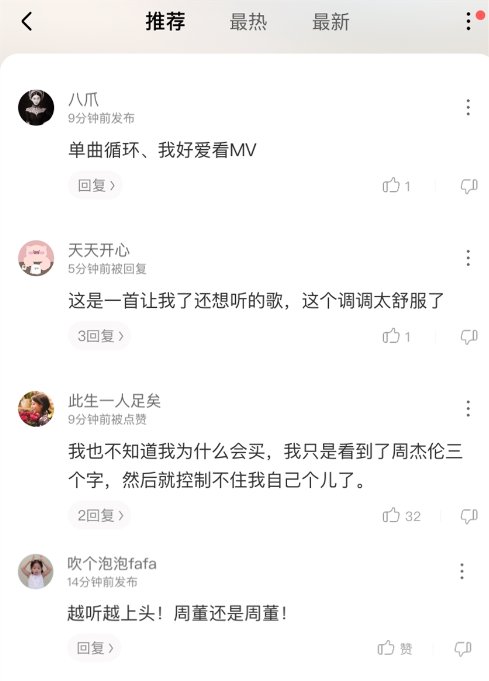 周杰伦《Mojito》刷屏朋友圈 达成酷狗荣耀金唱片认证