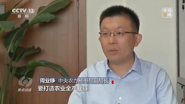 焦点访谈丨农业:走上高质量发展之路