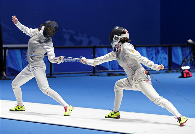 Fencing Test Event of the 7th CISM World Games Kicked off