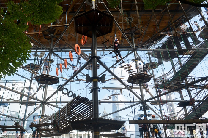 【看长江之变】北外滩滨江：从客运码头到“城市森林” 31万平方