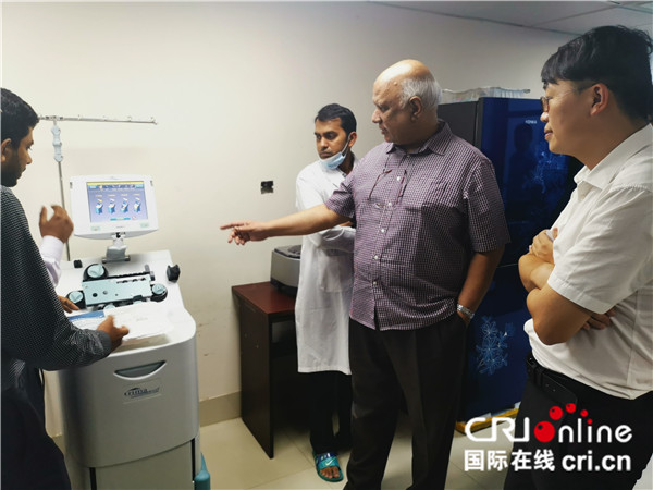 中国交建向孟加拉国医院捐赠价值500万塔卡医疗设备