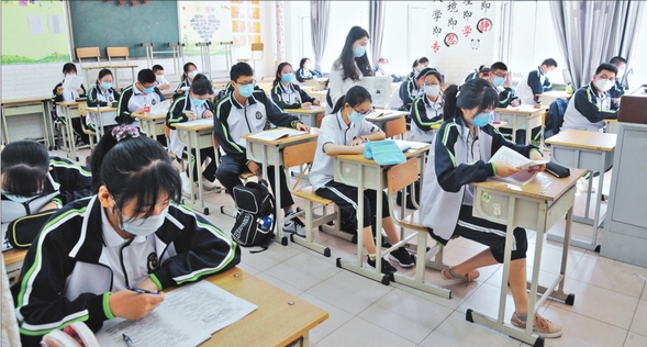 哈尔滨高一年级返校复课