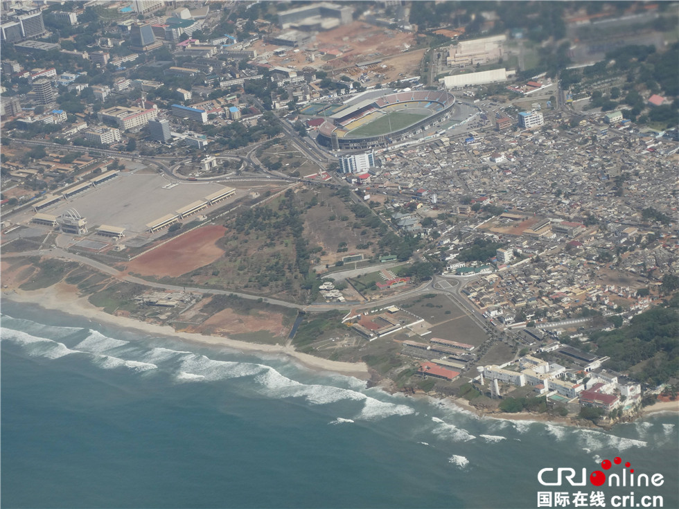 加纳首都阿克拉鸟瞰.