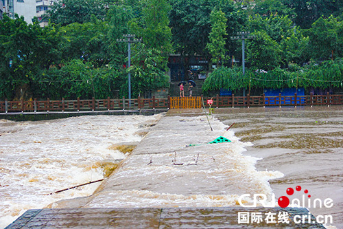 图片默认标题_fororder_贡井平桥被大水淹没（摄影-杨梦婧）