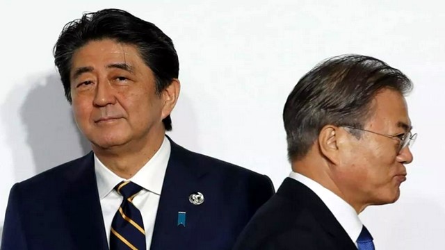 韩日外交接触弥漫“火药味” 韩民众呼吁对日保持强硬