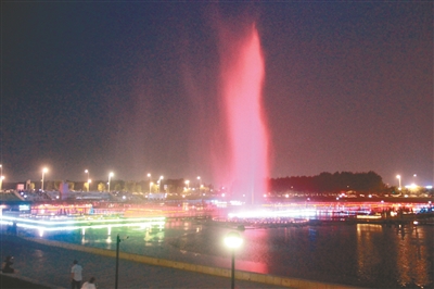 沈阳最大水上音乐喷泉项目将亮相浑南