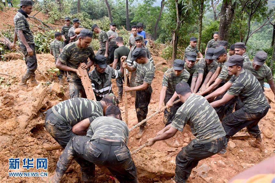 斯里兰卡洪灾及山体滑坡死亡人数增至37人(组图)