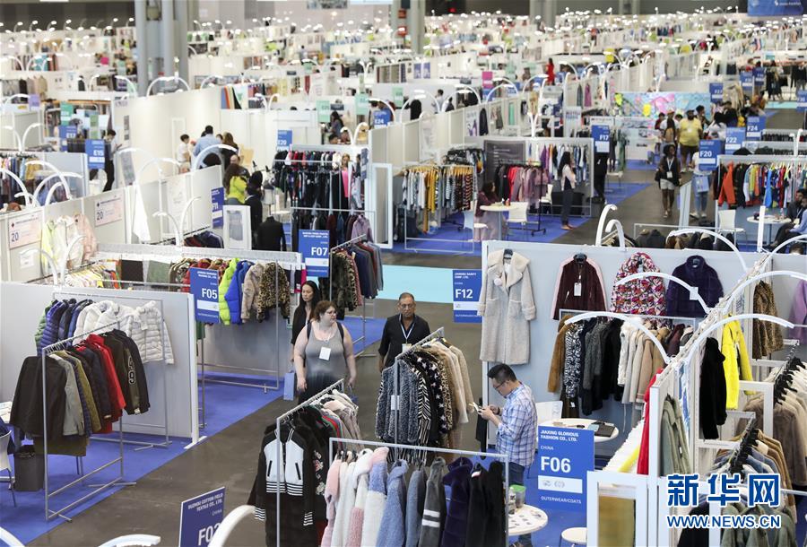 中国纺织品服装贸易展览会在纽约开幕