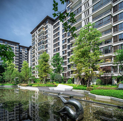西派城实景图供图 中国铁建西派宸樾