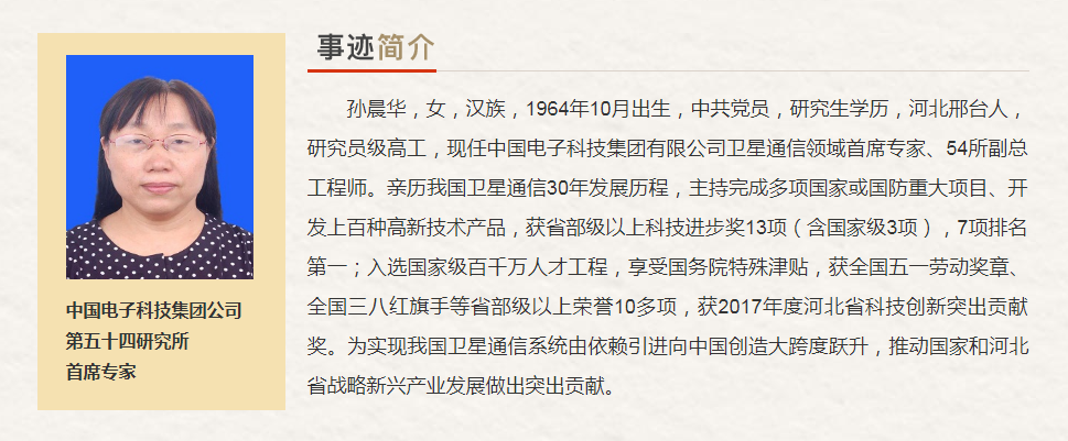 河北省“最美奋斗者”推荐人选