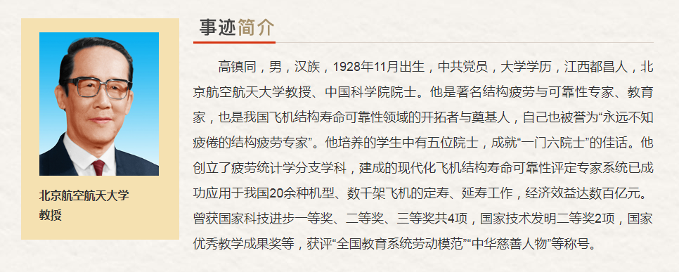 北京市“最美奋斗者”推荐人选