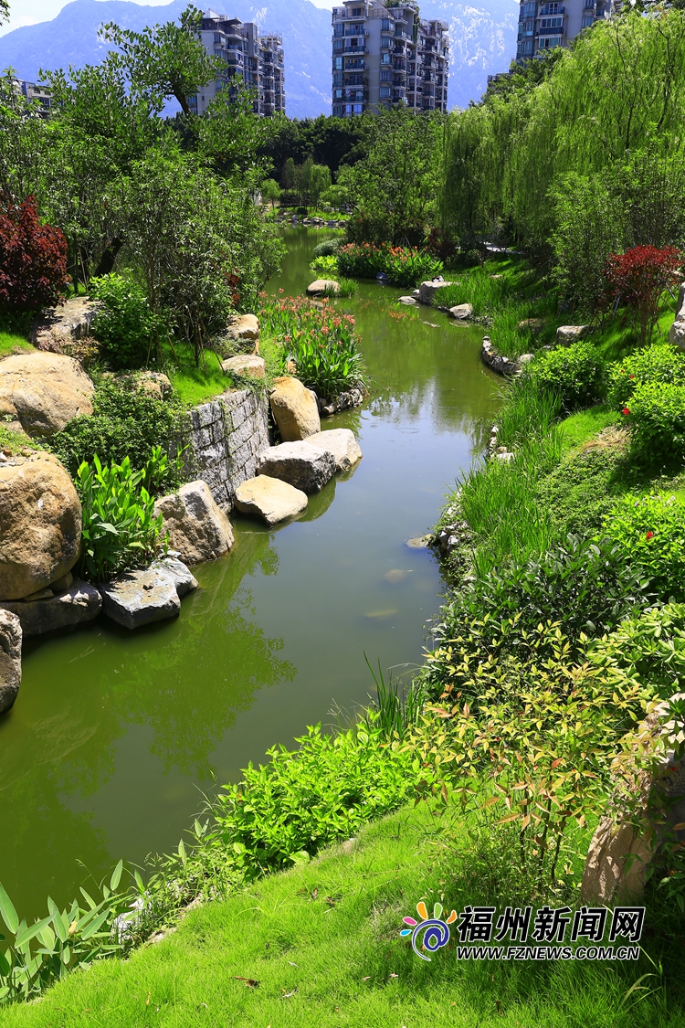 【焦点图】水上公园改造提升基本完工 福州上半年新增25个串珠公园