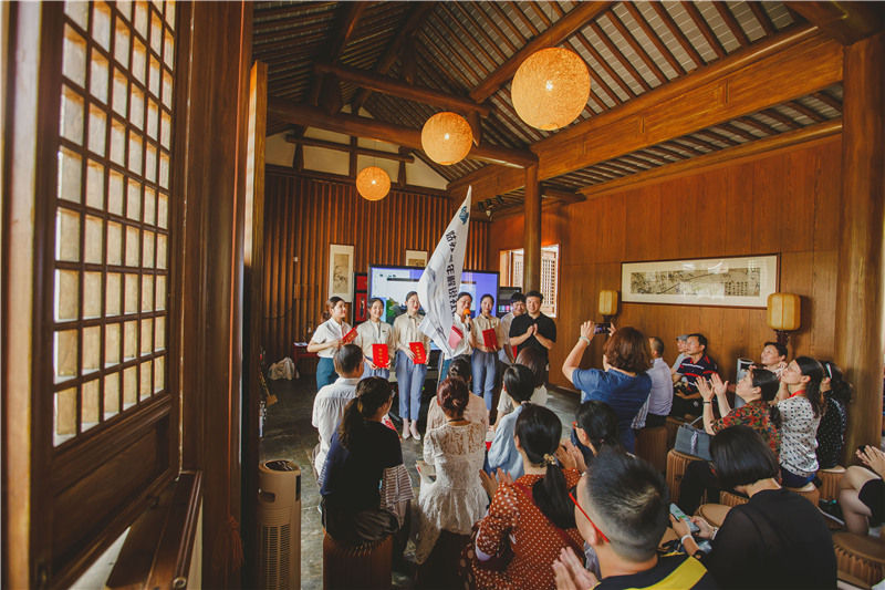 （供稿 教育图文 三吴大地苏州 移动版）姑苏青年解说主题活动 非遗文化分享会举行