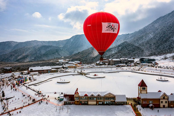 央视冬奥来了聚焦西岭雪山成都冰雪运动活力出圈