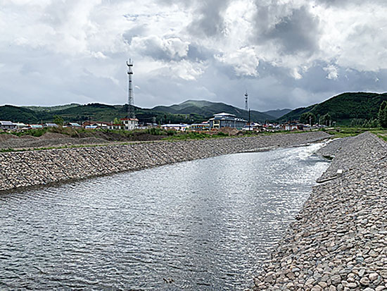 （有修改）B【吉02】朝阳河延吉市五道水库下游段治理工程主体完工