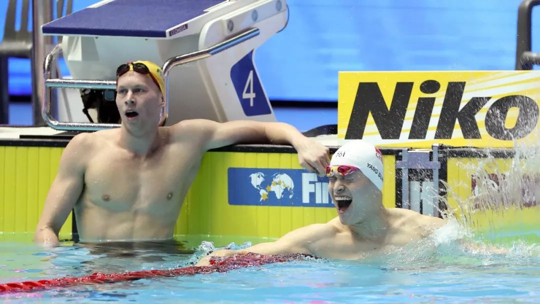 孙杨和徐嘉余，你们倍儿帅！