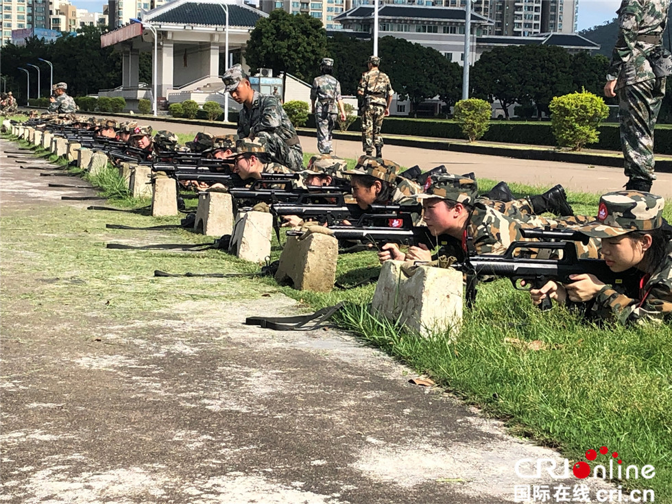 2019年“澳门青年学生军事夏令营”举行开营典礼