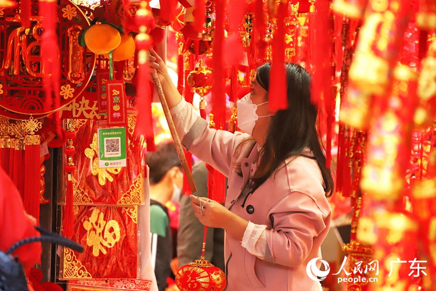 新春走基层 | 广州：年货市场红红火火