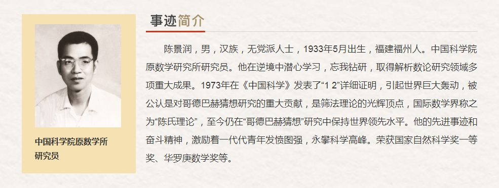 福建省“最美奋斗者”推荐人选