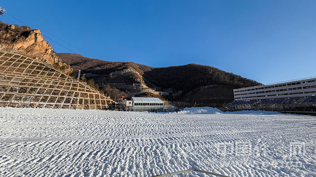 飞临探秘冬奥场馆振翅海拔两千米的雪飞燕