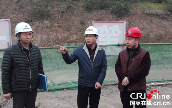 图片默认标题_fororder_中嫘集团董事长李军安（中）视察工作